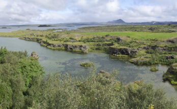 Lake Mývatn near Húsavík