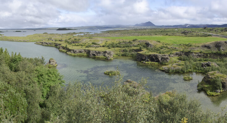 Lake Mývatn near Húsavík