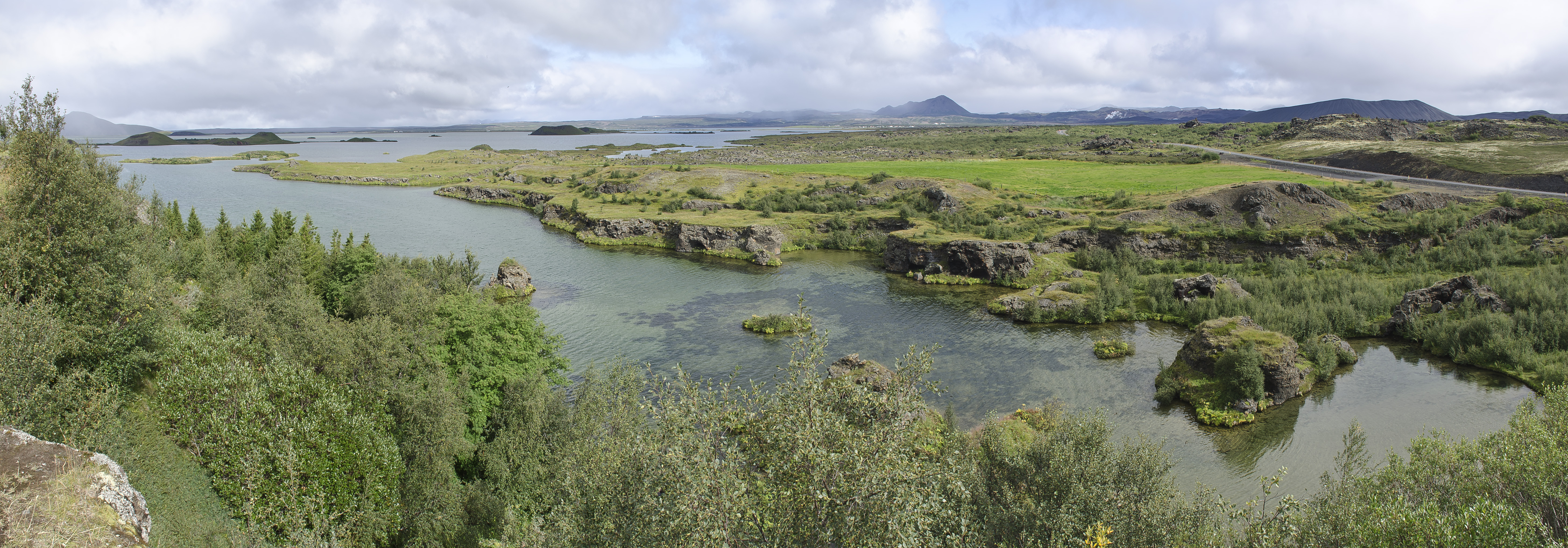 Lake Mývatn near Húsavík